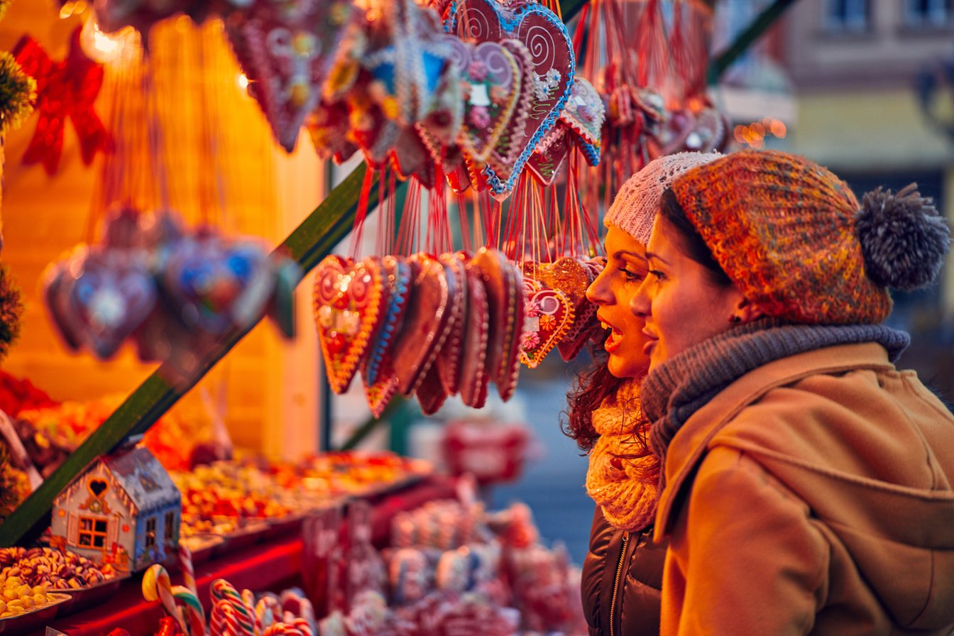 Enjoying Christmas Market